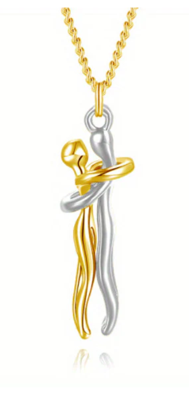Hug Pendant Necklace
